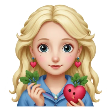 Luna Lovegood heart sticker