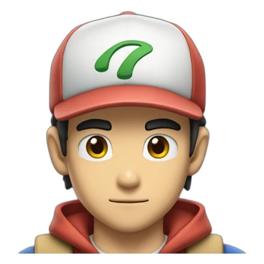 Ash Ketchum sticker