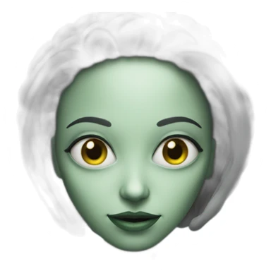 Woman alien sticker