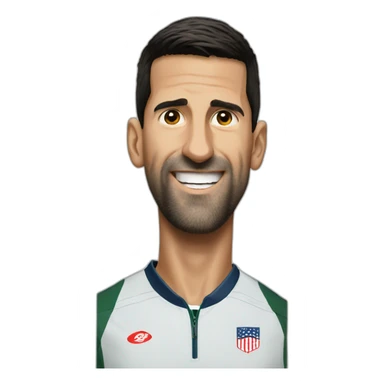 Djokovic sticker