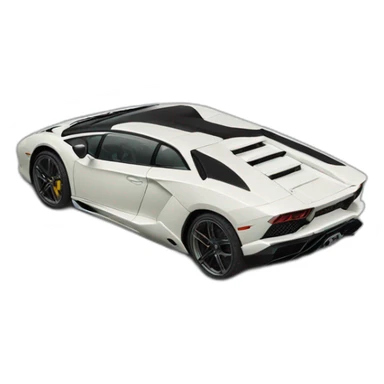 A lamborghini upperview sticker