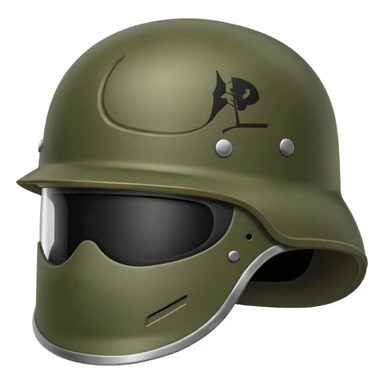 military helmet sticker