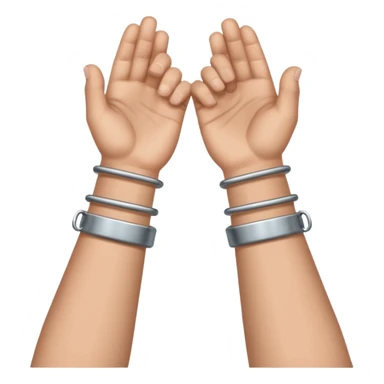 prisoner cuff sticker