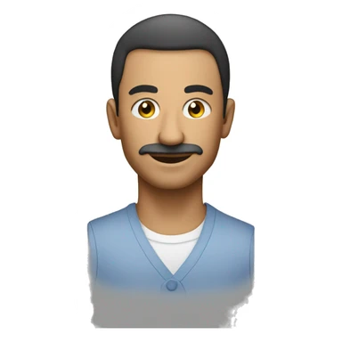 create an emoji for someone called Mihai's fan with no brain cells sticker
