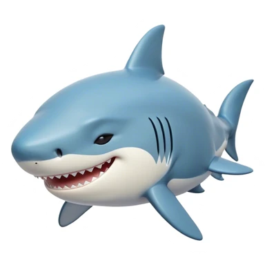 Meme-Worthy Cute Sleeping Shark Portrait Emoji, Head resting peacefully with a contented smile, showcasing a powerful, sleek build and a luxuriously soft streamlined body, eyes shut in a serene, restful drift, Simplified yet hilariously adorable features, highly detailed, glowing with a soft, drowsy light, high shine, relaxed and utterly lovable, stylized with an air of playful laziness, bright and heartwarming, soft glowing outline, capturing the essence of a comically sleepy shark, so meme‐worthy it feels like it could instantly become the next viral sensation of adorable oceanic slumber! sticker