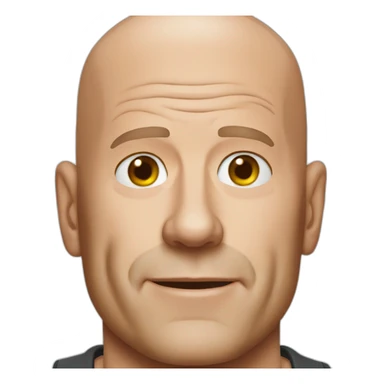Bruce Willis sticker