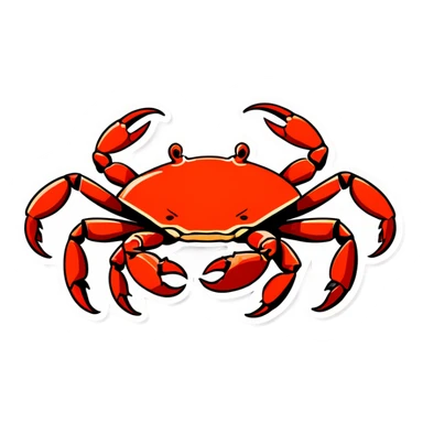 cholo crab sticker