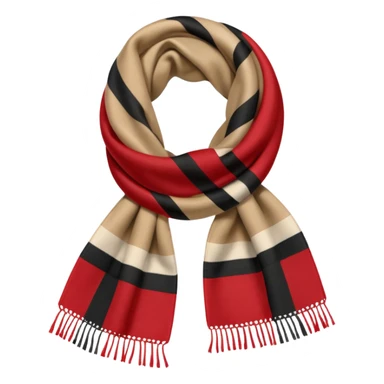 burberry scarf sticker