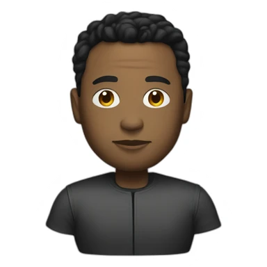 black elon musk sticker