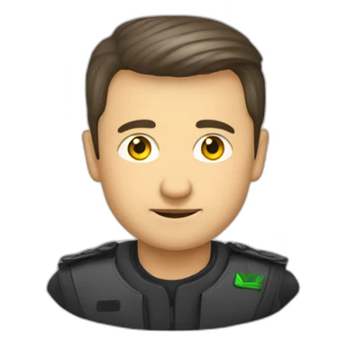Volodymyr Zelensky sticker