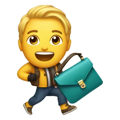 persona sacando la billetera  sticker