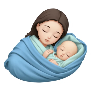 NICU baby silhouette  sticker