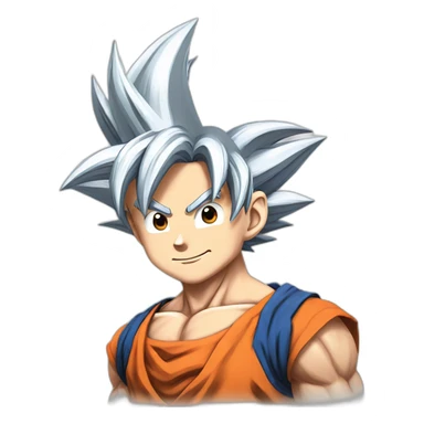 Goku heureux sticker