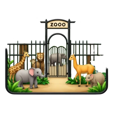Zoo sticker