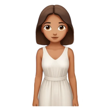santorini girl sticker