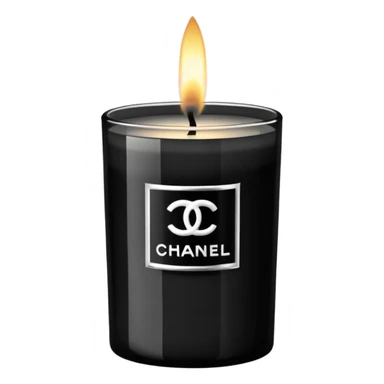 chanel candle sticker