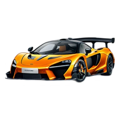 McLaren Senna sticker
