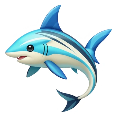 Meloetta-Sharpedo-Pokémon-Fakémon-fusion-hybrid-creature sticker