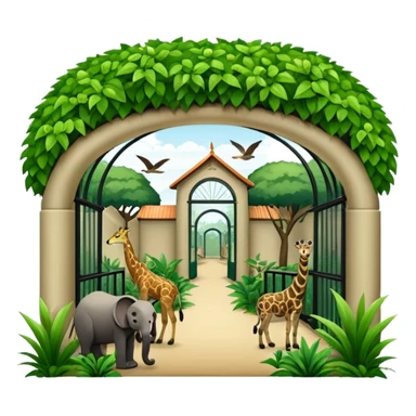 zoo desde fuera  sticker