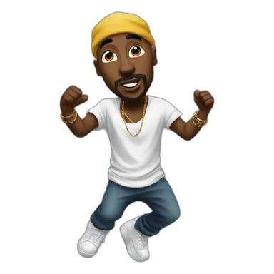 tupac-dancing-on-grave sticker