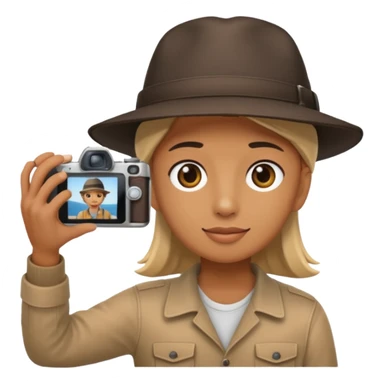 photographer taking a photo with their back to me sticker