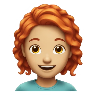 fox redhead girl lmao sticker