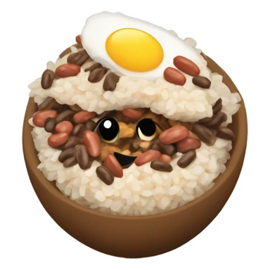 Costa Rican Gallo Pinto sticker