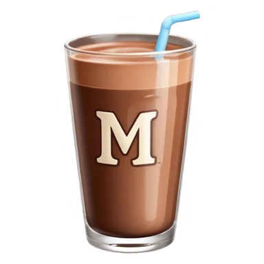 Chocolate Milk with Big M sticker