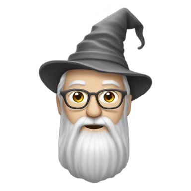 dumbledore as software engineer sticker