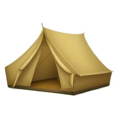 Tenda nel bosco sticker