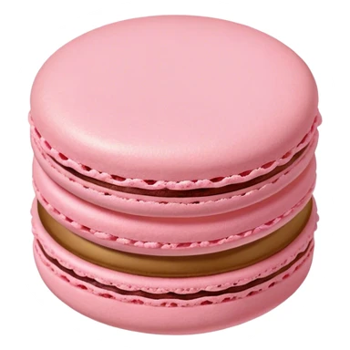 Light pink macaron sticker