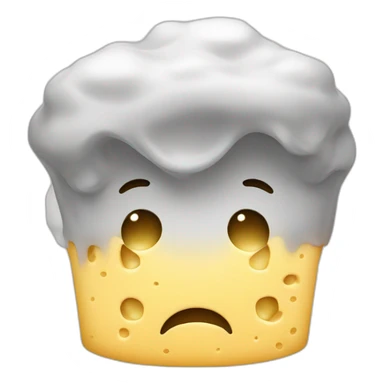 cheese sauce depression sticker