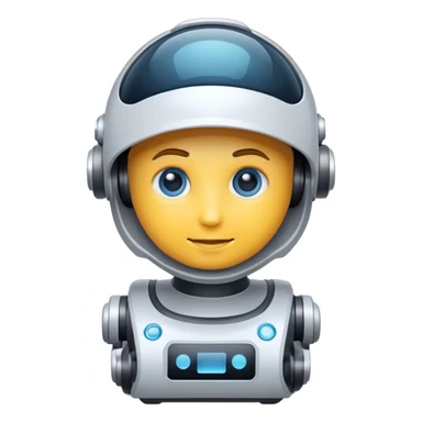 um emoji que represente uma IA explorer sticker