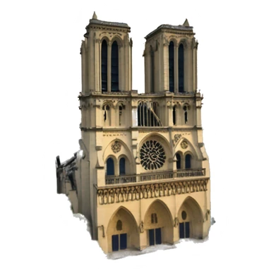 notre dame de paris sticker