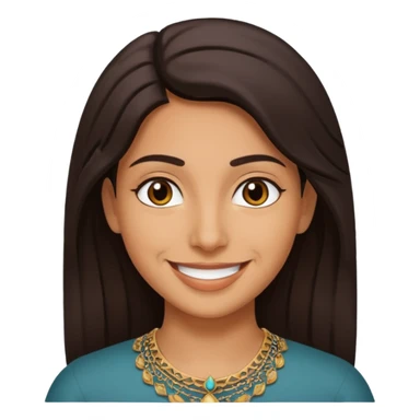 Middle eastern habibi sticker