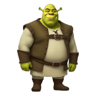 shrek is fat sticker