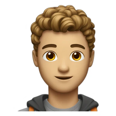 handsome ai avatar sticker