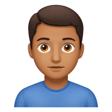 My own emoji based on a photo of myself sticker