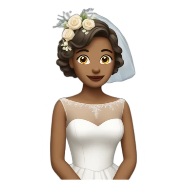 Femme mariage sticker