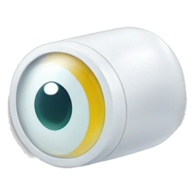 prescription contact lens case sticker