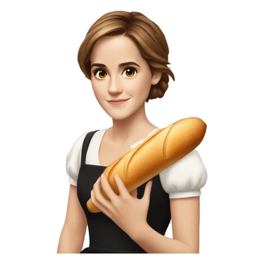 Emma Watson avec une baguette magique  sticker