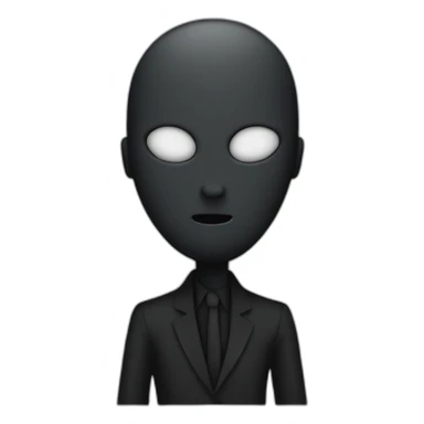 slender man sticker