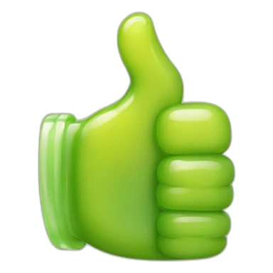 jello thumbs up sticker