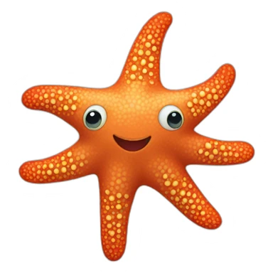nemo STARFISH  sticker