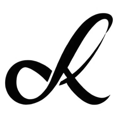  calligraphy check mark sticker