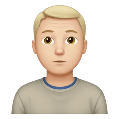 customer. 1 person only white male with shoulder normal person cloths sticker