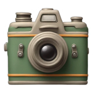 Plasticine Old Film Camera sticker