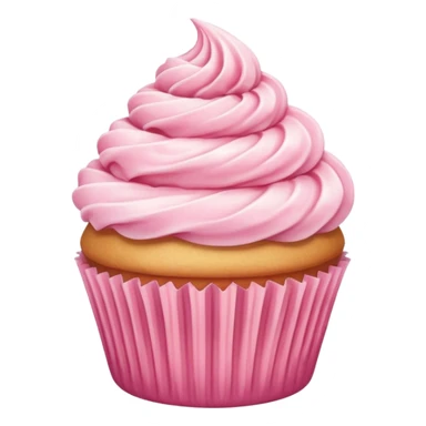 pink vanila cupcake sticker