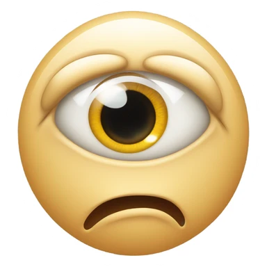 Eyes bugging out of head  sticker
