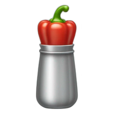pepper shaker sticker